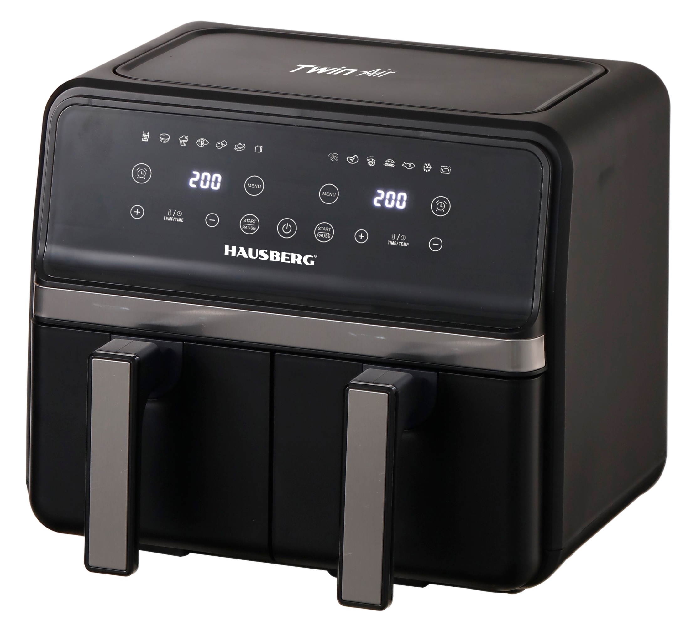 ELECTRIC AIR FRYER WITH DOUBLE BASKET 8.4L